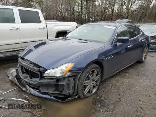 2016 Maserati Quattroporte S with VIN ZAM56RPA4G1190991, listed as a Copart auction lot 42356115 with 93,742 mi miles and Salvage Title. Bid and sale history available at carsss.com. Image 1.