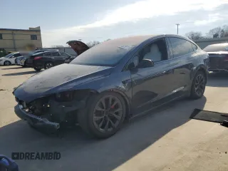 2023 Tesla Model X Plaid with VIN 7SAXCBE64PF410006, listed as a Copart auction lot 44638615 with Not Provided miles and Salvage Title. Bid and sale history available at DreamBid. Image 1.