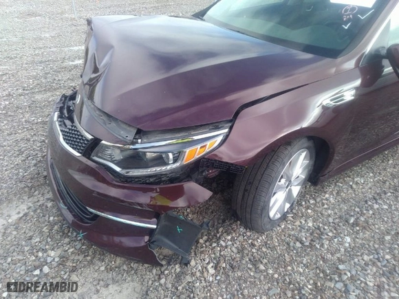2018 Kia Optima EX with VIN 5XXGU4L30JG215412, listed as a IAAI auction lot 37402705 with 99,524 mi miles. Bid and sale history available at carsss.com. Image 17.