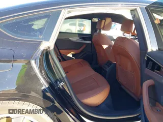 2023 Audi A5 Sportback S line Premium Plus with VIN WAUFACF54PA065172, listed as a IAAI auction lot 41663283 with 24,465 mi miles. Bid and sale history available at carsss.com. Image 8.