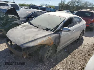 2018 Hyundai Elantra Value Edition with VIN 5NPD84LF9JH345971, listed as a Copart auction lot 42875605 with Not Provided miles and Salvage Title. Bid and sale history available at DreamBid. Image 1.