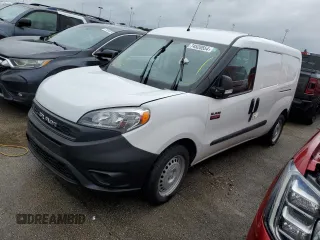 2020 Ram ProMaster City Cargo Tradesman with VIN ZFBHRFAB8L6S38758, listed as a Copart auction lot 74528554 with Not Provided miles and Non Repairable. Bid and sale history available at DreamBid. Image 1.