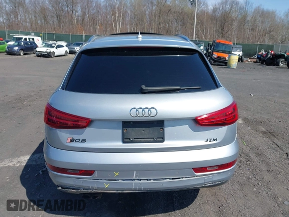 2016 Audi Q3 Premium Plus with VIN WA1EFCFS1GR016996, listed as a IAAI auction lot 41942380 with 90,852 mi miles and . Bid and sale history available at DreamBid. Image 16.