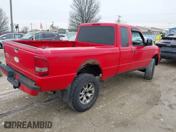 2007 Ford Ranger XLT with VIN 1FTZR45E47PA08659, listed as a IAAI auction lot 41928437 with 177,764 mi miles. Bid and sale history available at carsss.com. Image 4.