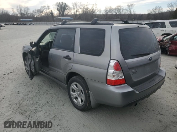 2007 Subaru Forester X with VIN JF1SG63647H725271, listed as a Copart auction lot 47088015 with 128,435 mi miles and Salvage Title. Bid and sale history available at carsss.com. Image 2.