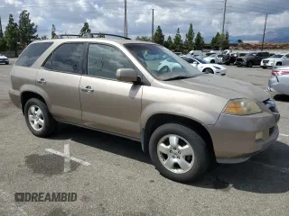 2004 Acura MDX with VIN 2HNYD18224H515080, listed as a Copart auction lot 71680964 with 189,447 mi miles and Salvage Title. Bid and sale history available at carsss.com. Image 4.