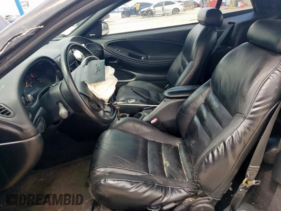 1998 Ford Mustang GT with VIN 1FAFP45X2WF272659, listed as a Copart auction lot 54121775 with 83,338 mi miles and Salvage title. Bid and sale history available at DreamBid. Image 7.