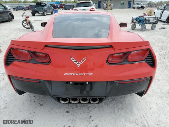 2016 Chevrolet Corvette Z51 2LT with VIN 1G1YK2D72G5117987, listed as a Copart auction lot 47851905 with 20,942 mi miles and Salvage Title. Bid and sale history available at carsss.com. Image 6.