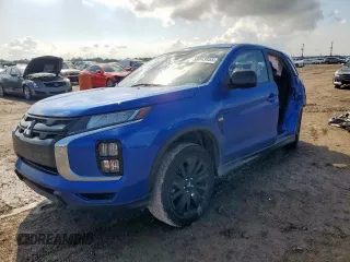 2021 Mitsubishi Outlander ES with VIN JA4APUAU8MU028484, listed as a Copart auction lot 58843955 with 42,583 mi miles and Salvage title. Bid and sale history available at DreamBid. Image 1.