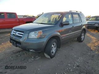 2008 Honda Pilot SE z VIN 5FNYF18378B018014, wystawiony jako Copart lot #84270684 z przebiegiem 265 006 mil mil oraz Czysty tytuł • Clean title. Historia ofert i sprzedaży dostępna na DreamBid. Obrazek 1.