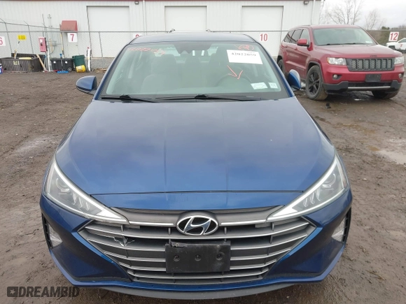 2020 Hyundai Elantra SE with VIN 5NPD74LF8LH548601, listed as a IAAI auction lot 42022059 with 95,497 mi miles. Bid and sale history available at carsss.com. Image 12.