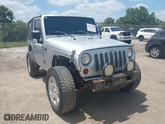 2009 Jeep Wrangler X with VIN 1J4FA24189L755392, listed as a IAAI auction lot 42176130 with 97,644 mi miles and . Bid and sale history available at DreamBid. Image 1.