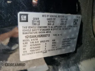 2016 Cadillac Escalade z VIN 1GYS4AKJ8GR350713, wystawiony jako Copart lot #67695434 z przebiegiem 120 942 mil mil oraz Szkoda całkowita • Salvage title. Historia ofert i sprzedaży dostępna na DreamBid. Obrazek 13.