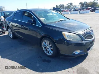 2014 Buick Verano Leather Group with VIN 1G4PS5SK8E4228277, listed as a IAAI auction lot 41666231 with 147,112 mi miles. Bid and sale history available at carsss.com. Image 1.