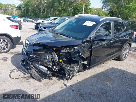 2023 Buick Encore GX Select with VIN KL4MMDSL1PB124551, listed as a IAAI auction lot 42362364 with 16,867 mi miles and . Bid and sale history available at DreamBid. Image 17.