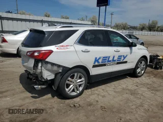 2019 Chevrolet Equinox Premier with VIN 2GNAXYEX1K6292389, listed as a Copart auction lot 54141325 with 118,457 mi miles and Salvage Title. Bid and sale history available at DreamBid. Image 3.