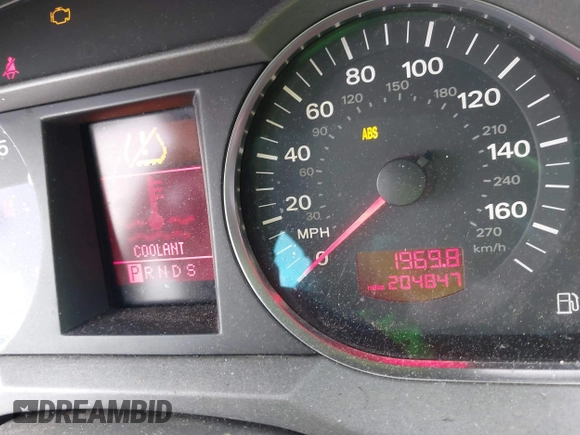 2006 Audi A6 with VIN WAUDG74F76N031534, listed as a IAAI auction lot 41579346 with 204,847 mi miles. Bid and sale history available at carsss.com. Image 7.