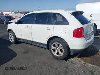 2013 Ford Edge SEL with VIN 2FMDK3J95DBA83550, listed as a IAAI auction lot 42067784 with 129,732 mi miles. Bid and sale history available at carsss.com. Image 3.