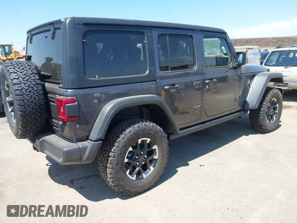 2025 Jeep Wrangler Rubicon с VIN 1C4RJXR68SW575547, выставлен на аукционе IAAI как лот 42642290 с пробегом 1 474 миль миль и . История ставок и продаж доступна на DreamBid. Изображение 4.