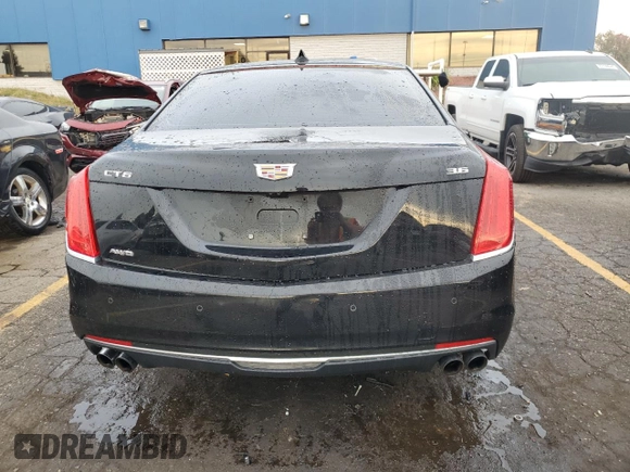 2016 Cadillac CT6 Premium Luxury AWD with VIN 1G6KF5RS6GU165923, listed as a Copart auction lot 77019304 with 119,434 mi miles and Clean Title. Bid and sale history available at DreamBid. Image 6.