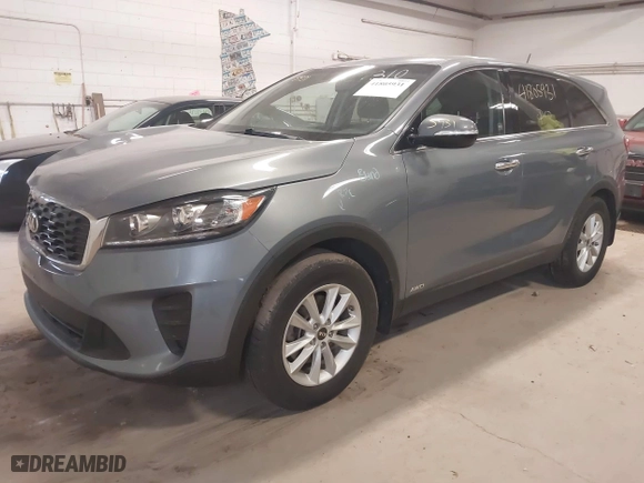 2020 Kia Sorento LX with VIN 5XYPGDA36LG639752, listed as a IAAI auction lot 41805931 with 64,402 mi miles. Bid and sale history available at carsss.com. Image 18.