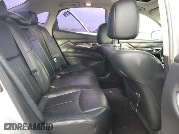 2011 Infiniti M37 with VIN JN1BY1AR4BM373982, listed as a Copart auction lot 80486364 with 165,904 mi miles and Salvage Title. Bid and sale history available at carsss.com. Image 10.