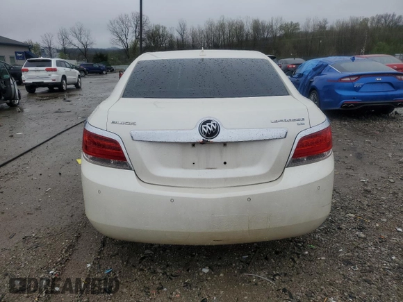 2010 Buick LaCrosse CXL with VIN 1G4GC5EG8AF132829, listed as a Copart auction lot 51843925 with Not provided miles and Non repairable. Bid and sale history available at DreamBid. Image 6.