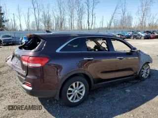 2016 Kia Sorento LX with VIN 5XYPGDA37GG058458, listed as a Copart auction lot 54210075 with Not Provided miles and Salvage Title. Bid and sale history available at DreamBid. Image 3.