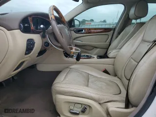 2008 Jaguar XJ with VIN SAJWA79B48SH21186, listed as a Copart auction lot 43704975 with 197,944 mi miles and Salvage Title. Bid and sale history available at carsss.com. Image 7.