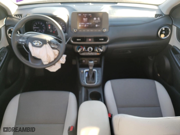 2023 Hyundai Kona SE with VIN KM8K22AB7PU009520, listed as a Copart auction lot 83563934 with 28,561 mi miles and Salvage Title. Bid and sale history available at carsss.com. Image 8.