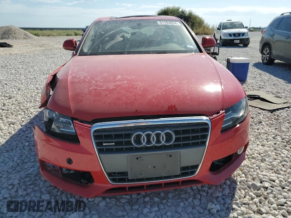 2009 Audi A4 Prestige с VIN WAUMF78K39N012624, выставлен на аукционе Copart как лот 67294634 с пробегом 132 451 миль миль и Списание • Salvage title. История ставок и продаж доступна на DreamBid. Изображение 5.