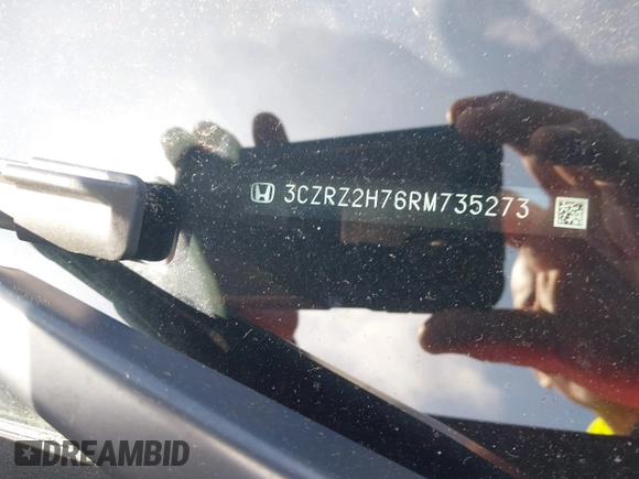 2024 Honda HR-V EX-L с VIN 3CZRZ2H76RM735273, выставлен на аукционе IAAI как лот 42055126 с пробегом 30 680 миль миль и . История ставок и продаж доступна на DreamBid. Изображение 17.