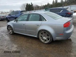 2008 Audi RS 4 z VIN WUADU78E78N900345, wystawiony jako Copart lot #45153045 z przebiegiem 142 835 mil mil oraz Szkody całkowita. Historia ofert i sprzedaży dostępna na DreamBid. Obrazek 2.