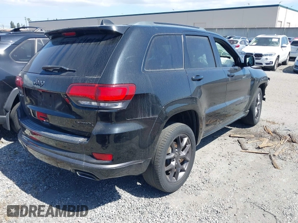 2020 Jeep Grand Cherokee Limited with VIN 1C4RJEBG8LC392319, listed as a IAAI auction lot 41948415 with 32,450 mi miles and . Bid and sale history available at DreamBid. Image 4.