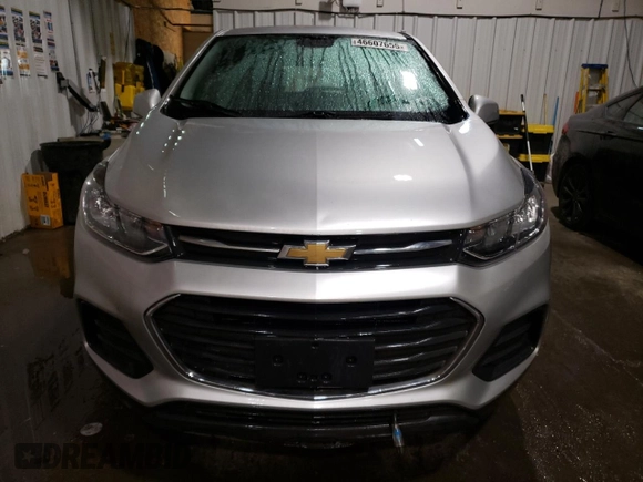 2017 Chevrolet Trax LS with VIN KL7CJNSB4HB132052, listed as a Copart auction lot 46607655 with 75,861 mi miles and Salvage Title. Bid and sale history available at carsss.com. Image 5.