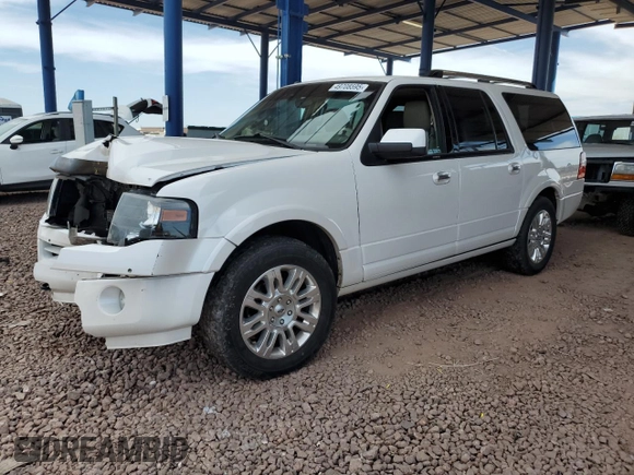 2014 Ford Expedition EL Limited with VIN 1FMJK2A54EEF16405, listed as a Copart auction lot 49708595 with 159,868 mi miles and Salvage Title. Bid and sale history available at carsss.com. Image 1.