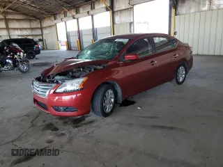 2015 Nissan Sentra SV with VIN 3N1AB7AP7FY377297, listed as a Copart auction lot 50177905 with 134,147 mi miles and Salvage Title. Bid and sale history available at DreamBid. Image 1.