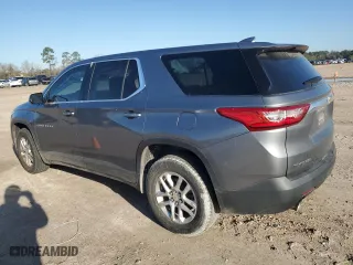 2019 Chevrolet Traverse LS with VIN 1GNERFKW0KJ120112, listed as a Copart auction lot 48493075 with 76,034 mi miles and Salvage Title. Bid and sale history available at carsss.com. Image 2.