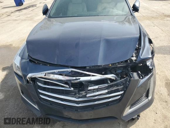 2018 Cadillac CTS Luxury AWD with VIN 1G6AX5SX0J0128430, listed as a Copart auction lot 53480485 with 121,920 mi miles and Salvage title. Bid and sale history available at DreamBid. Image 11.