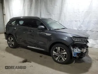 2023 Kia Sorento Hybrid EX with VIN KNDRHDLG8P5174024, listed as a Copart auction lot 83092544 with 20,636 mi miles and Clean Title. Bid and sale history available at carsss.com. Image 4.