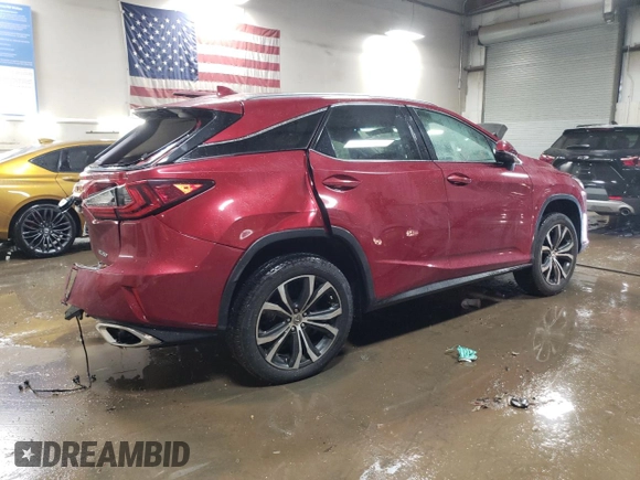 2017 Lexus RX 350 z VIN 2T2BZMCA4HC084282, wystawiony jako Copart lot #49782835 z przebiegiem 70 641 mil mil oraz Szkoda całkowita • Salvage title. Historia ofert i sprzedaży dostępna na DreamBid. Obrazek 3.