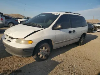 1997 Dodge Caravan with VIN 2B4FP2539VR102377, listed as a Copart auction lot 63134184 with 223,141 mi miles and Salvage Title. Bid and sale history available at carsss.com. Image 1.