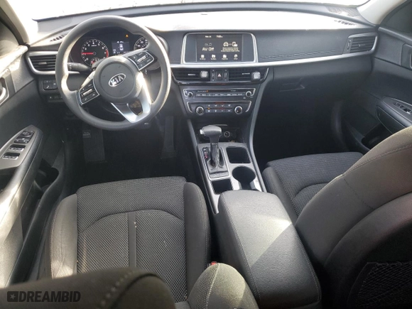 2019 Kia Optima LX with VIN 5XXGT4L31KG346305, listed as a Copart auction lot 50213305 with 123,144 mi miles and Salvage Title. Bid and sale history available at carsss.com. Image 8.