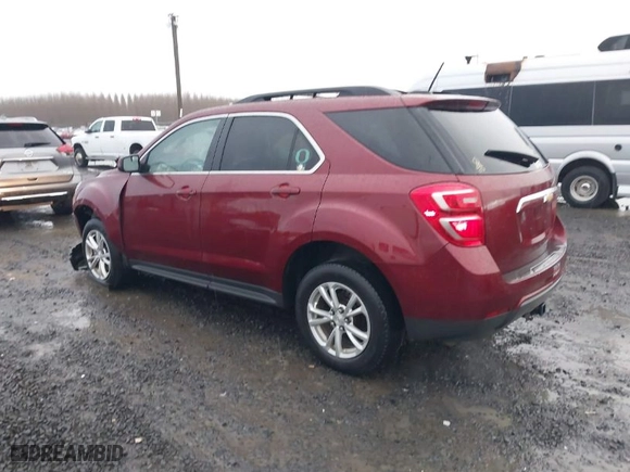 2017 Chevrolet Equinox LT with VIN 2GNFLFEK0H6166009, listed as a IAAI auction lot 41521423 with 62,837 mi miles. Bid and sale history available at carsss.com. Image 3.