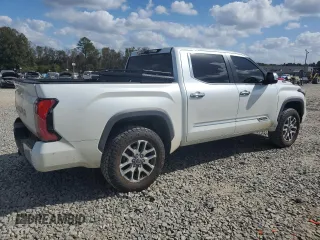 2024 Toyota Tundra 1794 Edition with VIN 5TFMA5DB2RX144001, listed as a Copart auction lot 77356464 with 30,577 mi miles and Salvage title. Bid and sale history available at DreamBid. Image 3.