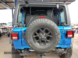 2024 Jeep Wrangler Sport S with VIN 1C4PJXAN8RW169420, listed as a Copart auction lot 62593945 with 5,164 mi miles and Salvage title. Bid and sale history available at DreamBid. Image 6.