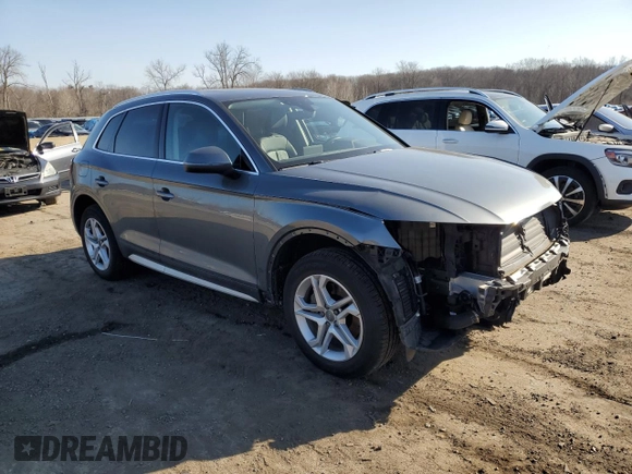 2019 Audi Q5 Premium with VIN WA1ANAFY1K2139788, listed as a Copart auction lot 48243325 with 40,475 mi miles and Salvage Title. Bid and sale history available at carsss.com. Image 4.