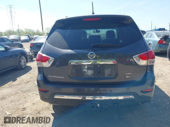 2014 Nissan Pathfinder SL with VIN 5N1AR2MM7EC644583, listed as a IAAI auction lot 42144978 with 152,761 mi miles. Bid and sale history available at carsss.com. Image 16.
