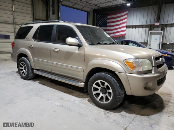 2006 Toyota Sequoia Limited with VIN 5TDZT38A26S274870, listed as a Copart auction lot 85437094 with 251,847 mi miles and Salvage Title. Bid and sale history available at carsss.com. Image 4.
