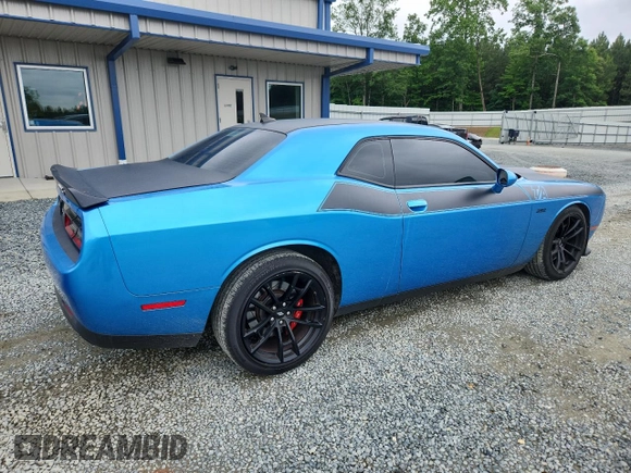 2019 Dodge Challenger R/T Scat Pack z VIN 2C3CDZFJ0KH525875, wystawiony jako Copart lot #58517635 z przebiegiem 85 017 mil mil oraz Szkoda całkowita • Salvage title. Historia ofert i sprzedaży dostępna na DreamBid. Obrazek 3.